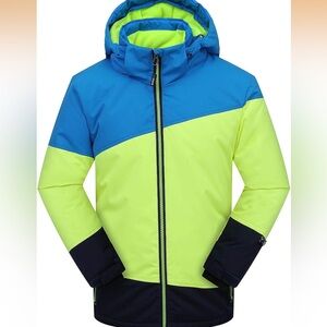 PHIBEE Boy's Waterproof Breathable
Snowboard Ski Jacket Splice Size 4